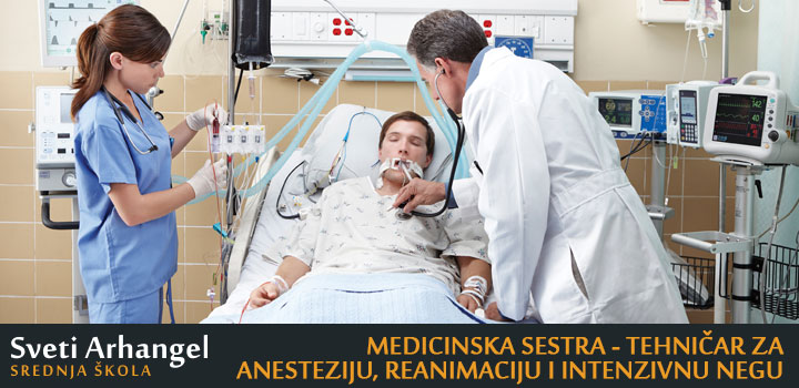 Medicinska sestra tehnicar za anesteziju reanimaciju i intenzivnu negu subotica
